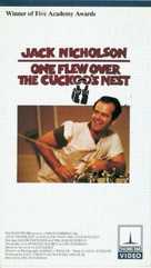 One Flew Over the Cuckoo&#039;s Nest - VHS movie cover (xs thumbnail)
