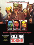 Killing Zoe - Spanish Movie Poster (xs thumbnail)