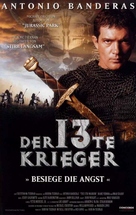 The 13th Warrior - German Movie Poster (xs thumbnail)