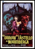 Gli orrori del castello di Norimberga - Italian Movie Poster (xs thumbnail)