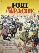 Fort Apache - Danish Movie Poster (xs thumbnail)