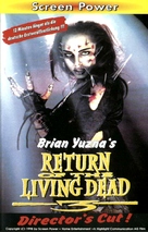 Return of the Living Dead III - German VHS movie cover (xs thumbnail)