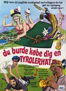 Ich kauf&#039; mir lieber einen Tirolerhut - Danish Movie Poster (xs thumbnail)
