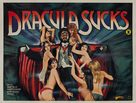 Dracula Sucks - British Movie Poster (xs thumbnail)