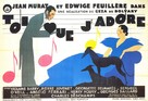 Toi que j&#039;adore - French Movie Poster (xs thumbnail)