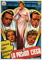 They Drive by Night - Spanish Movie Poster (xs thumbnail)