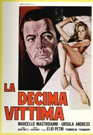 La decima vittima - Italian Movie Poster (xs thumbnail)