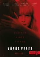 Red Sparrow - Hungarian Movie Poster (xs thumbnail)