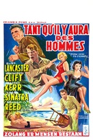 From Here to Eternity - Belgian Movie Poster (xs thumbnail)