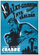 Flash Gordon&#039;s Trip to Mars - Swedish Movie Poster (xs thumbnail)