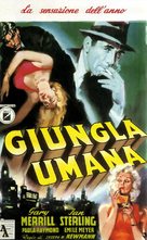 The Human Jungle - Italian Movie Poster (xs thumbnail)
