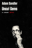 Uncut Gems - Danish Movie Poster (xs thumbnail)