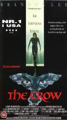 The Crow - Danish VHS movie cover (xs thumbnail)