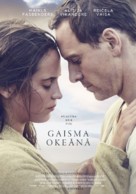 The Light Between Oceans - Latvian Movie Poster (xs thumbnail)