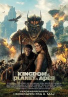 Kingdom of the Planet of the Apes - Danish Movie Poster (xs thumbnail)