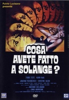 Cosa avete fatto a Solange? - Italian DVD movie cover (xs thumbnail)