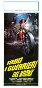 1990: I guerrieri del Bronx - Italian Movie Poster (xs thumbnail)