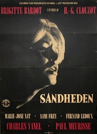 La v&eacute;rit&eacute; - Danish Movie Poster (xs thumbnail)