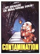 Contamination - French Movie Poster (xs thumbnail)