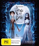 Corpse Bride - Australian Blu-Ray movie cover (xs thumbnail)