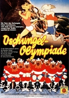 Animalympics - German Movie Poster (xs thumbnail)