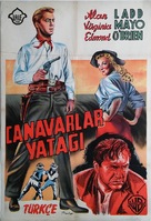 The Big Land - Turkish Movie Poster (xs thumbnail)