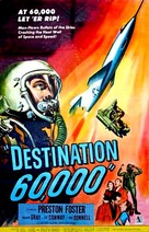 Destination 60,000 - British Movie Poster (xs thumbnail)