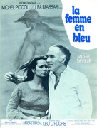 La femme en bleu - French Movie Poster (xs thumbnail)