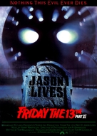 Jason Lives: Friday the 13th Part VI - German Movie Cover (xs thumbnail)