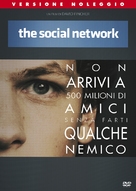 The Social Network - Italian DVD movie cover (xs thumbnail)