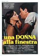 Une femme &agrave; sa fen&ecirc;tre - Italian Movie Poster (xs thumbnail)