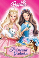 Barbie as the Princess and the Pauper - Brazilian Movie Cover (xs thumbnail)