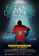 Fabrizio De Andr&eacute;: Principe libero - Italian Movie Poster (xs thumbnail)