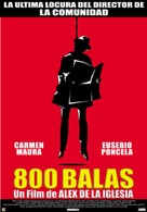 800 balas - Spanish Movie Poster (xs thumbnail)