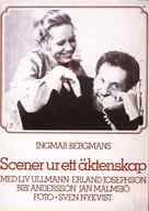 Scener ur ett &auml;ktenskap - Swedish Movie Poster (xs thumbnail)