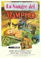 Blood of the Vampire - Spanish Movie Poster (xs thumbnail)