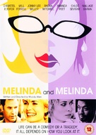 Melinda And Melinda - British DVD movie cover (xs thumbnail)