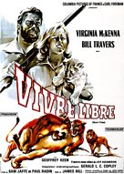 Born Free - French Movie Poster (xs thumbnail)