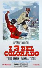 I tre del Colorado - Italian Movie Poster (xs thumbnail)