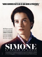 Simone, le voyage du si&egrave;cle - French Movie Poster (xs thumbnail)