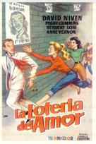 The Love Lottery - Spanish Movie Poster (xs thumbnail)