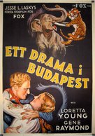 Zoo in Budapest - Swedish Movie Poster (xs thumbnail)
