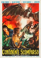 Lost Continent - Italian Movie Poster (xs thumbnail)