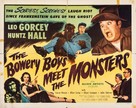 The Bowery Boys Meet the Monsters - Movie Poster (xs thumbnail)