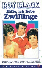 Hilfe, ich liebe Zwillinge - German VHS movie cover (xs thumbnail)