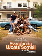 Everybody Wants Some - Thai Movie Poster (xs thumbnail)