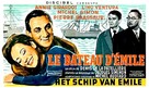Le bateau d&#039;&Eacute;mile - Belgian Movie Poster (xs thumbnail)