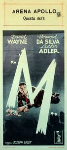 M - Italian Movie Poster (xs thumbnail)