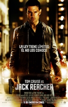 Jack Reacher - Spanish Movie Poster (xs thumbnail)