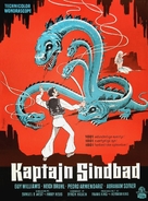 Captain Sindbad - Danish Movie Poster (xs thumbnail)